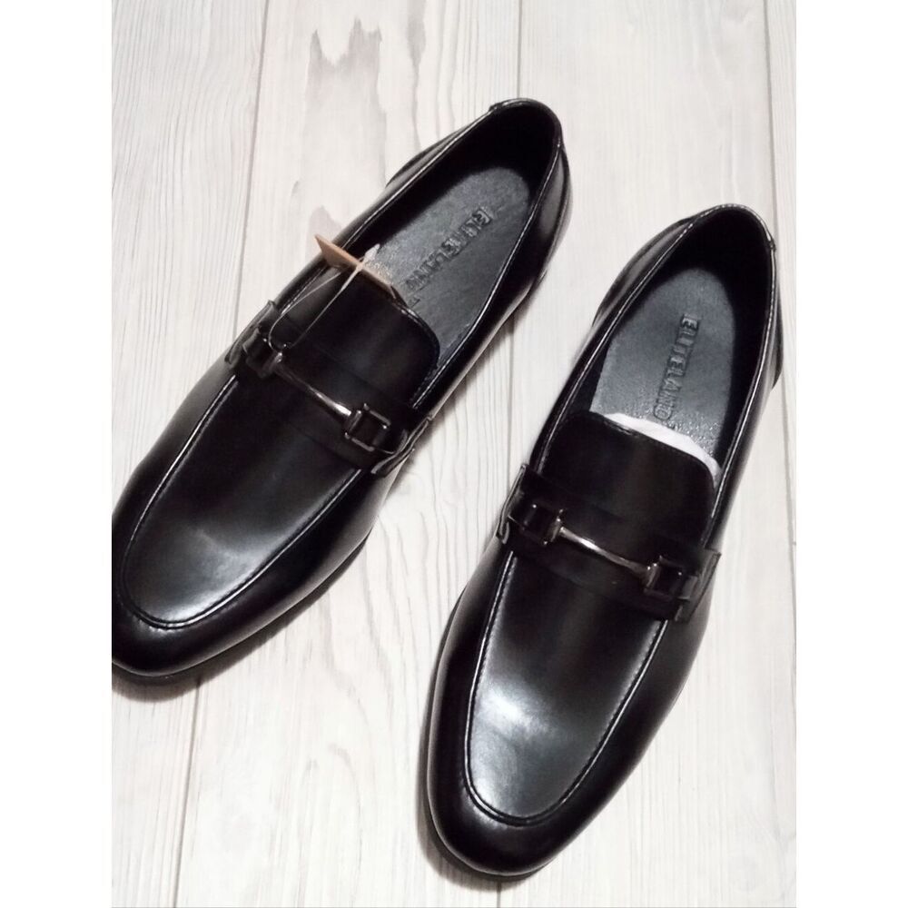 (T-4797) Eliteland Men's Dress Penny Loafers, Mens Business Formal Loafer Sz 12 - Picture 13 of 16